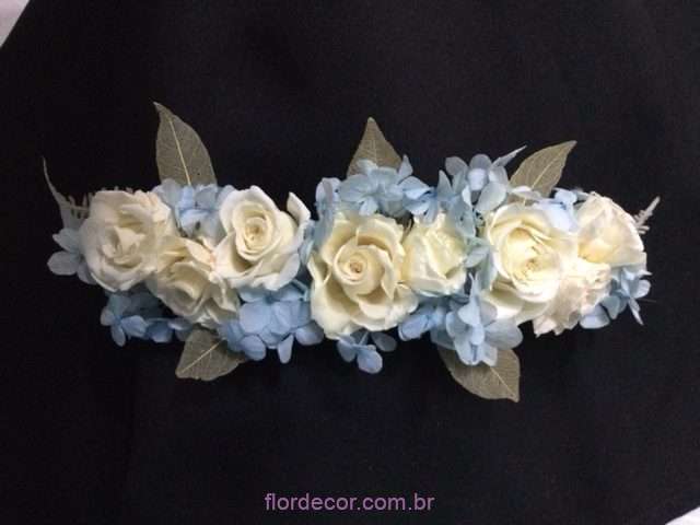 Flores para cabelo – Flor de Cór – Flores Naturais Preservadas